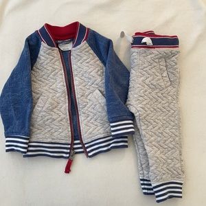 Genuine Kids from Oshkosh 12 month boy set